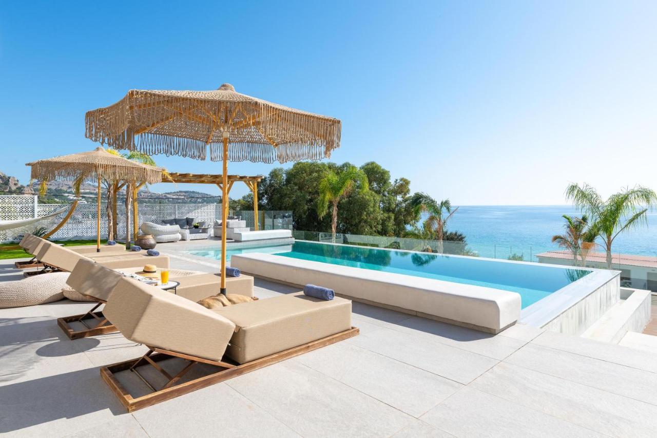 Lido Blue Villa Pefki Exteriör bild