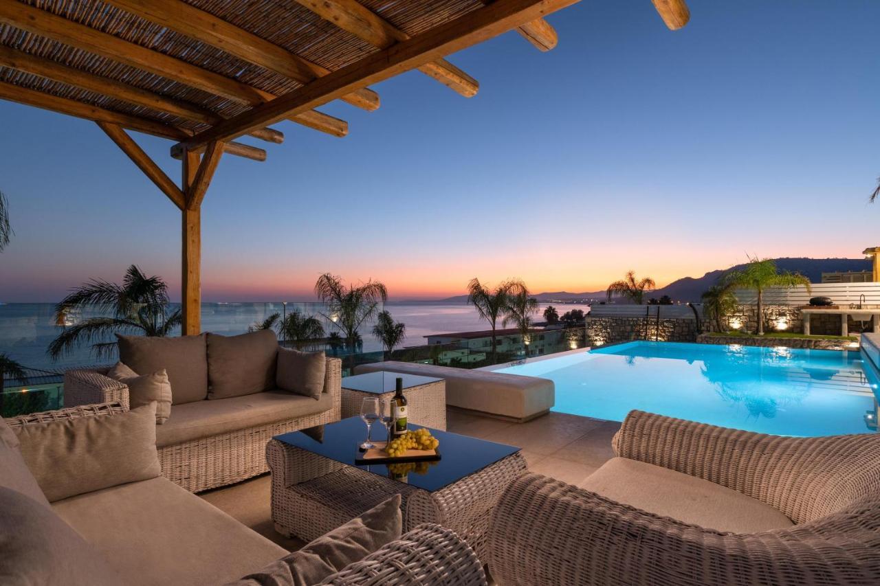 Lido Blue Villa Pefki Exteriör bild