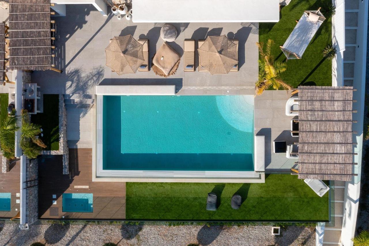 Lido Blue Villa Pefki Exteriör bild